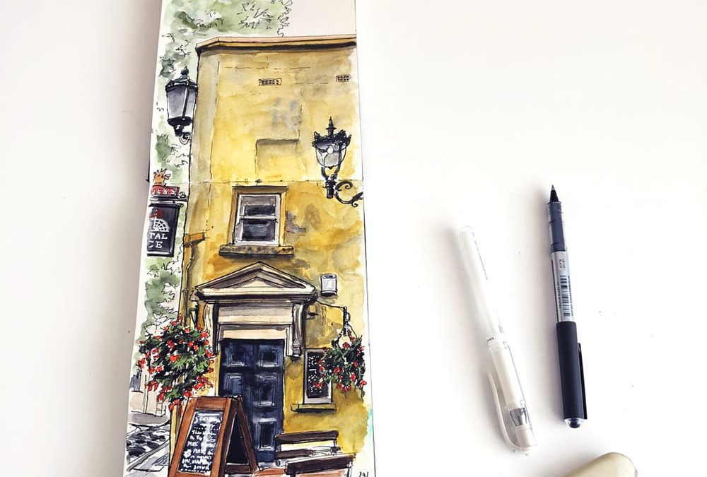 Travel drawing: Hoe ik een citytrip rustig kan beleven door tekenen