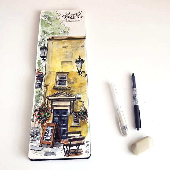 Travel sketchbook Portugal - Afbeelding 4
