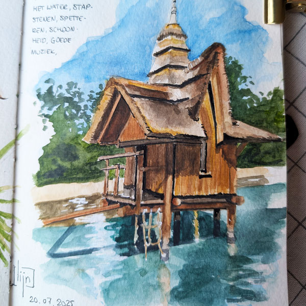 Travel sketching