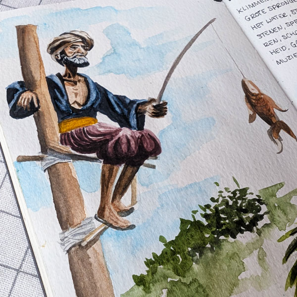 Travel sketching - Afbeelding 3