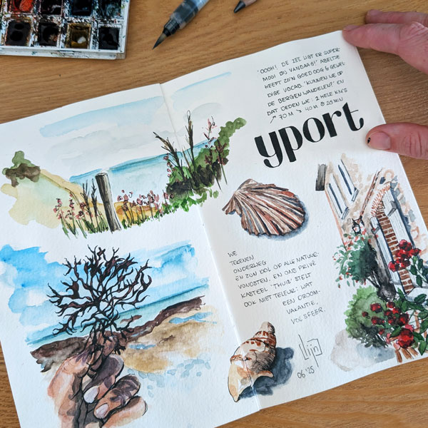 Travel sketching - Afbeelding 4